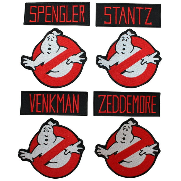 Ghostbusters Halloween Embroidered Iron Sew On Patch Fancy Dress Bag Badge